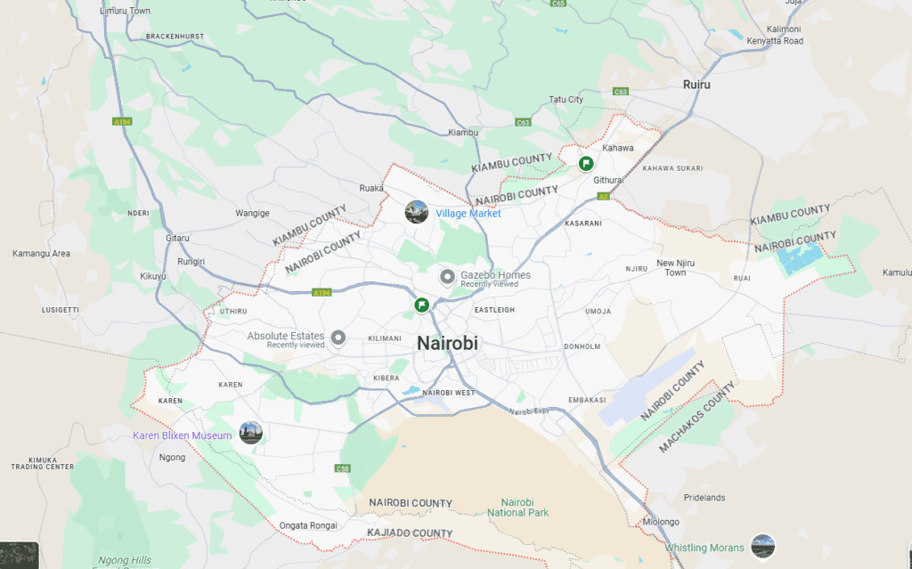 neighbourhood guide nairobi