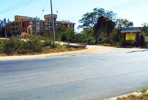 tarmac road in shanzu