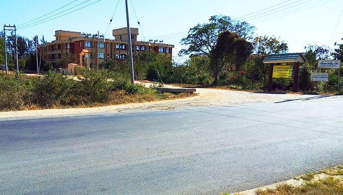 tarmac road in shanzu