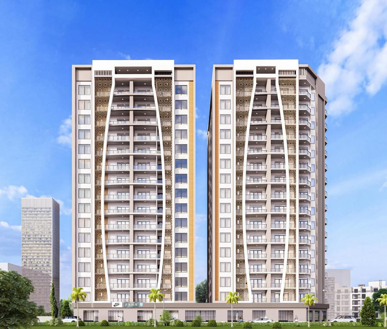 Jameel Residence exterior overview