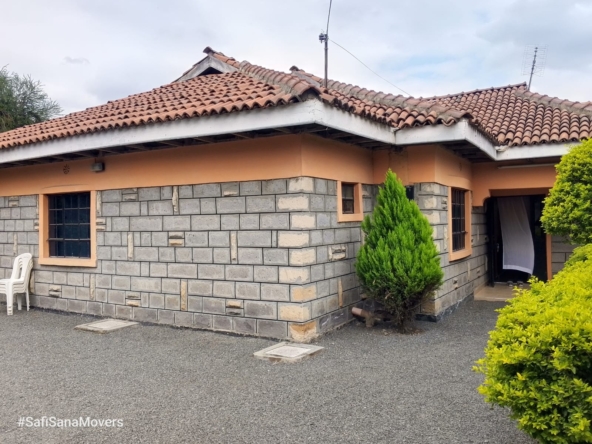 Front façade — Luxury 3-bedroom bungalow on Katani Road, Nairobi